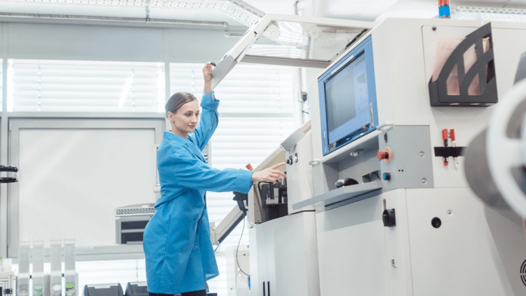 Lab Tech Improving PCB Yields